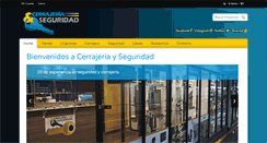 Desktop Screenshot of cerrajeriayseguridad.cl