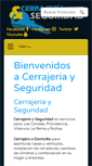 Mobile Screenshot of cerrajeriayseguridad.cl